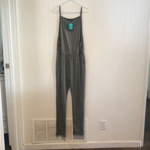 Olive green jumpsuit